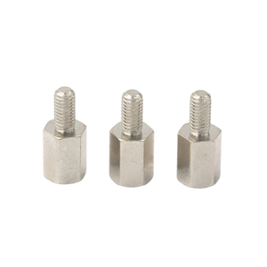 Haute qualité M2.5 M3 M4 M5 M6 M8 mâle femelle en laiton <span class=keywords><strong>carte</strong></span> mère unique tête hexagonale cuivre <span class=keywords><strong>entretoise</strong></span> pour colonne PCB - Product Image 4