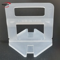 Outil de construction d'entretoises et de pinces de nivellement en plastique modernes de 1.5mm pour accessoires de carreaux de porcelaine élégants