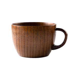 Vente en gros usine : Tasse en bois de jujube sauvage, Tasse à thé simple, Mug à poignée en bois, Tasse à bière, Tasse à café, Tasse pour le thé de l'après-midi - Product Image 5