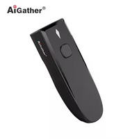 AiGather-Escáner de código de barras inalámbrico, portátil, portátil, 2,4G + BT, 1D, 2D, USB, Barkod, Okuyucu, para servicio de mensajería
