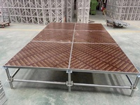 Structure de scène en aluminium pour concerts, éclairage de scène musicale, DJ, structure de scène mobile en aluminium
