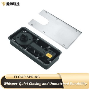 Heavy Duty Model 322 Stainless Steel Full Construction Adjustable Closing Force Speed Modern Design <strong>Floor</strong> <strong>Spring</strong> for Glass Doors - Product Image 4