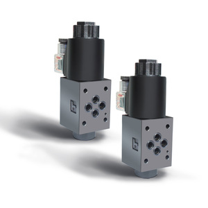 วาล์วโซลินอยด์ไฮดรอลิก Fuquan รุ่น DSG 02 วาล์วเปลี่ยนทิศทาง 220V ควบคุมด้วยแม่เหล็กไฟฟ้า วัสดุเหล็กหล่อ - Product Image 1