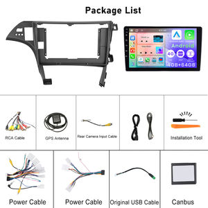 Podofo 10 pouces <span class=keywords><strong>Android</strong></span> voiture stéréo <span class=keywords><strong>4</strong></span> + 64G sans fil Carplay <span class=keywords><strong>Android</strong></span> <span class=keywords><strong>Auto</strong></span> pour Toyota <span class=keywords><strong>Prius</strong></span> 2010 IPS DSP GPS RDS WIFI vente en gros - Product Image 6