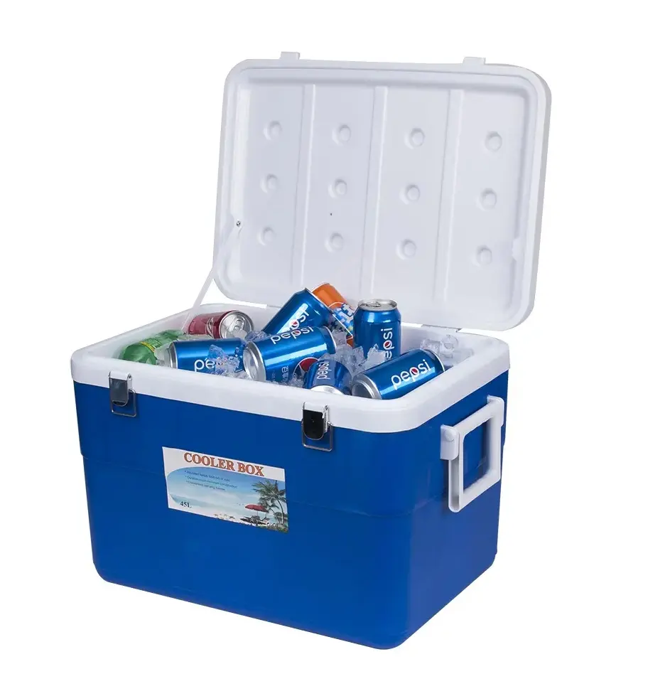 Personalizado Outdoor Camping Portátil Plástico Armazenamento Bebida Cerveja Pesca BBQ Grande Gelo Hard Cooler Box Hielera Ice Chest Cooler Box