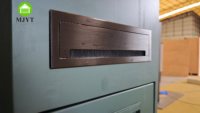 Boîte de livraison extérieure durable, casier intelligent pour colis, boîte aux lettres et boîte de dépôt étanche pour jardin