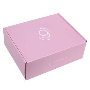 Muestra Gratuita de Caja de Cartón Corrugado Rosa para Cosméticos con Logotipo Personalizado en Relieve y Cartón Reciclable - Product Image 1