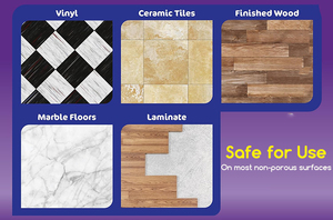 Lingettes jetables pour nettoyage des sols, en non-tissé spunlace, grande taille 40x60cm, parfumées, pour usage quotidien – Fournisseur - Product Image 4