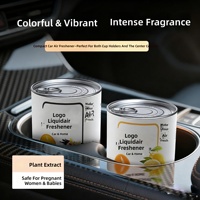 Désodorisant Biologique Anti-déversement pour Voitures, Dure 45-60 Jours, Parfum Pomme Naturel