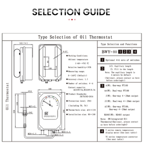Fujian Fuzhou Oil-immersed Transformer Oil <strong>Temperature</strong> Meter Combined <strong>Temperature</strong> <strong>Controller</strong> NS Series - Product Image 5