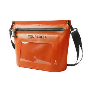 Sac étanche à une épaule en PVC imperméable avec écran tactile de téléphone pour la natation Rafting Outdoor Travel & Tour - Product Image 4