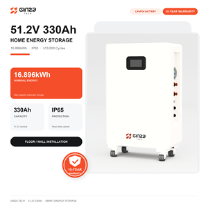 Batterie Lifepo4 51,2V 330Ah 16kWh à cycle profond pour stockage solaire |   Disque SSD à longue durée de vie |   10000 cycles |   Certifié CE/ - Product Image 1