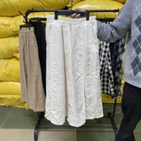 Jupes d'hiver d'occasion en balles, vente en gros, jupes imprimées de seconde main pour la revente