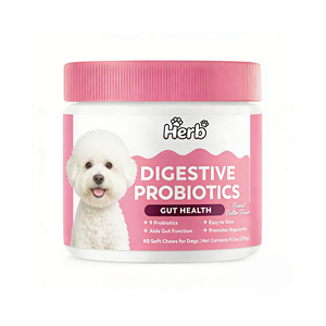 Golosinas Masticables Probióticas para Perros para la Salud Intestinal y el Apoyo Inmunológico, Absorción Rápida - Golosinas Masticables Probióticas para Perros - Product Image 1
