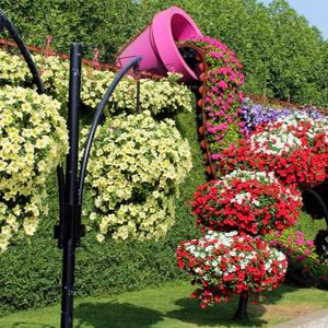 Decoración de Jardín Público, Hazlo Tú Mismo, Macetas con Marco para un Bonito Jardín, Diseño Especial - Product Image 4