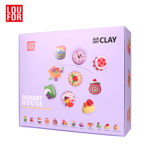 Argile à séchage à l'air libre sur le thème des desserts, kit d'argile miniature pour aliments, ensemble d'argile pour beignets et cupcakes, argile à séchage à l'air libre sans cuisson - Product Image 5