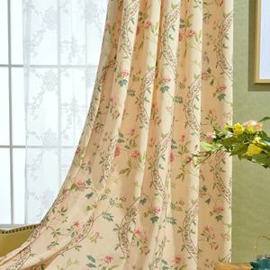 Nhà cung cấp rèm vải cotton in hoa văn hiện đại, hình học, giá rẻ, bán buôn, rèm nhà, rèm phòng khách, nhà máy sản xuất rèm - Product Image 5