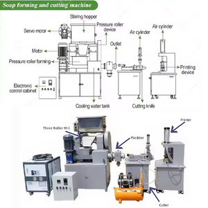 Ligne d'équipement de fabrication de savon multifonctionnelle à haute efficacité, mélangeur de savon pour la vente en gros - Product Image 6