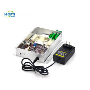 เครื่องขยายสัญญาณแสง H-<span class=keywords><strong>opti</strong></span> ประสิทธิภาพสูง รุ่นมินิ 4*16dBm  Mini EDFA 1540-1563nm อุปกรณ์ใยแก้วนำแสง CATV หัวต่อ SC สำหรับ FTTX - Product Image 3