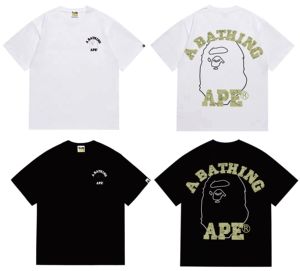 T-shirt da uomo di tendenza con stampa di lettere di alta qualità, modello 2026, di design alla moda, stampa Bapees - Product Image 2