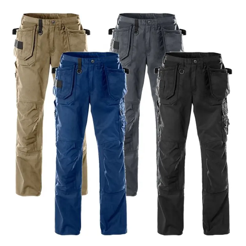 Wholesale Snicker Work Pants Men Safety Industrial Cargo Trousers