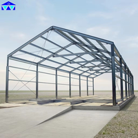 Entrepôt en acier préfabriqué écologique de grande envergure pour parc industriel