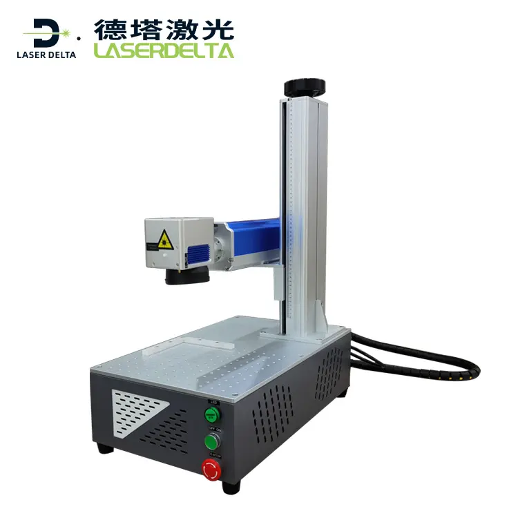 Mesin Penanda Laser Kartu Id Pvc Presisi Tinggi 3W/5W UV