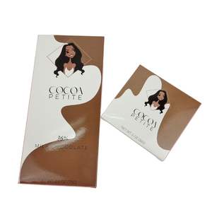 กล่องบรรจุภัณฑ์ช็อกโกแลตสตรอว์เบอร์รี กระดาษอาร์ตพิมพ์ลายเห็ดสุดหรู หนา 18 ปอนด์ สำหรับช็อกโกแลตแท่ง 3.5 กรัม - Product Image 5