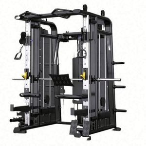 Commercial Smith Equipments Steel <b>Strength</b> Comprehensive <b>Training</b> Equipment Set Fitness Gym Squat Rack Power Rack Durable Black - Product Image 5