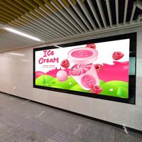 Cadre en aluminium pour la publicité animée Magic Dynamic LED Lightbox Backlit Film Printing