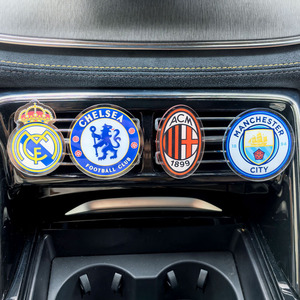 ป้ายสโมสรฟุตบอลอะคริลิคตราสัญลักษณ์ติดช่องลมรถยนต์คุณภาพดีเยี่ยม - Product Image 1