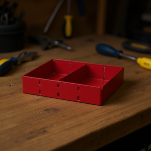 Red Metal <b>Tool</b> <b>Organizer</b> 5002 R1 LxPxH Storage Tray Cabinet <b>Drawer</b> Insert - Product Image 3