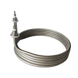 220v 3kw M16 Screw Stainless Steel Electric Round Type Immersion Water Heating Element for Brewery