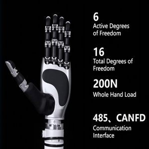 Mano Robótica Destra Inteligente de China, Efector Final de Robot, Mano de Robot Humanoide, Pinza Robótica de Cinco Dedos - Product Image 2
