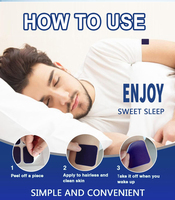 Patch de Sommeil Apaisant Longue Durée à l'Huile Essentielle pour Soulager le Stress et Améliorer la Qualité du Sommeil – Confort Nocturne Profond et Relaxation Corporelle