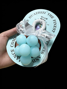 Jabón Aromático Artesanal con Aroma a Macaron, Jabón Perfumado para Baño, Caja de Regalo Elegante para Aniversario, Recuerdo para Invitados de Fiesta - Product Image 4