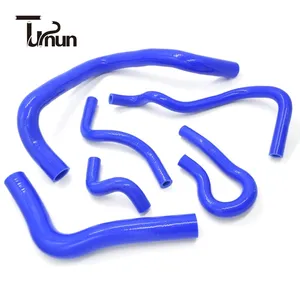 Caldo di vendita blu tubo in Silicone per Honda CIVIC tipo R DC2 EK4/9 B16A/B Kit tubo radiatore 6 pz