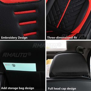 Car Seat Cover Cushion Protector Seat Car Cover <b>Chair</b> Cushion PU Leather Automobiles Seat Covers Mat <b>Pad</b> for Car - Product Image 3