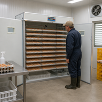 Incubateur numérique multi-étapes 5280 PCS Capacité d'œufs Incubateur d'œufs entièrement automatique