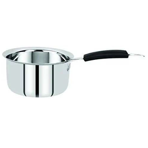 Casserole en acier inoxydable 1 mm 42PT avec poignée ergonomique, construction robuste et couvercle à joint hermétique, parfaite pour la cuisson. - Product Image 5