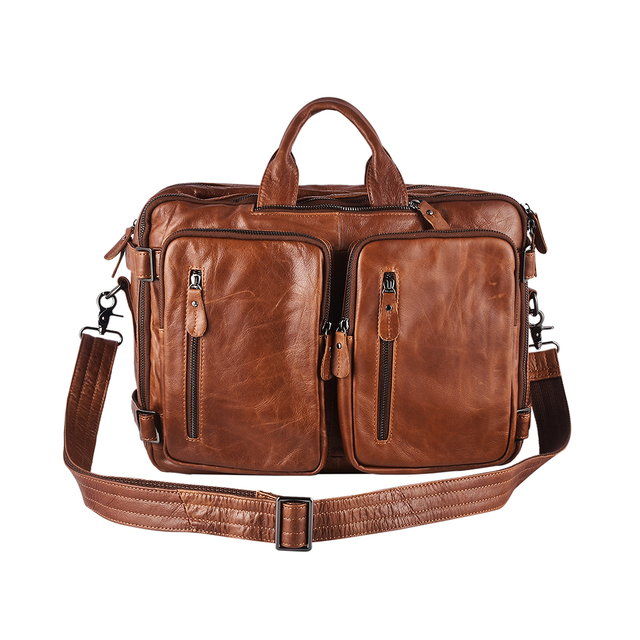 2023 Convertible Backpack Large Capacity Shoulder Messenger Bag 15.6" Laptop Case Handbag Business Briefcase for Men