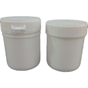 <b>Plastic</b> <b>Jars</b> 0.2L 0.3L Thick Hdpe Screw Top Cylinder Chemical Packaging - Product Image 1