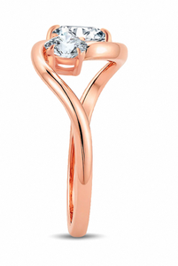 Lab Grown Diamond <b>Ring</b> for Women VVS VS Clarity Available in 10KT 14KT 18KT White Gold Yellow Gold Rose Gold Fine Jewelry - Product Image 4