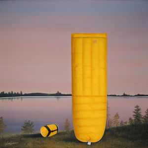 <span class=keywords><strong>Alpine</strong></span> Guest Ultralight 95% Duck Down Sleeping Bag Comfortable Outdoor Camping Envelope Style for Cold Weather Nylon Polyester - Product Image 5