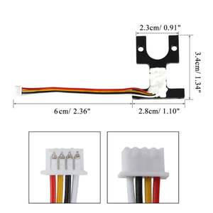 Kit de bloque de montaje Hotend, piezas de repuesto de Sensor de medidor de tensión, nivelación automática para piezas de impresora 3D Anycubc <span class=keywords><strong>Vyper</strong></span>, reemplazo - Product Image 3