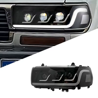GZYLC - Faro Delantero Modificado con Luz Láser LED, Proyector, Lámpara Antiniebla para Toyota Land Cruiser LC80 1990-2002
