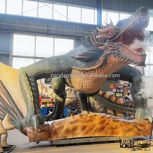 Tùy chỉnh cuộc sống Kích thước Fly rồng animatronic Halloween cơ khí rồng mô hình cho bán - Product Image 1