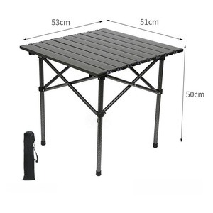 Açık Hava Mobilyası Kamp Katlanır Masa Sandalye Seti Kamp Plaj Piknik Seyahat İçin - Product Image 4