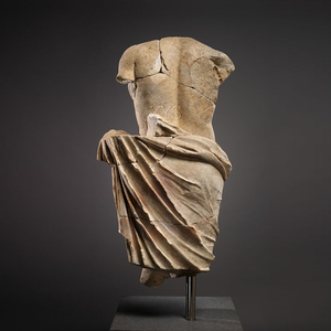 Escultura de Torso Masculino en Mármol, Estatua de Piedra Natural Tallada a Mano, Decoración Artística - Product Image 2