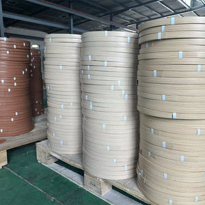 Factory Hot Sales of 0.4*22 White/Beige/<strong>Black</strong>/Wood Grain PVC <strong>Edge</strong> Banding Strips Suitable for <strong>Edge</strong> Banding of Furniture Panels - Product Image 4